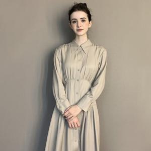 [파슨스] lily.button dress     [PW2O8OP01]
