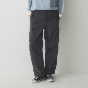 후아유 후아유 Wide Cotton Nylon Cargo Pants WHTAE4933U WHTAE4933U 11