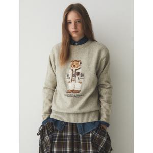 [후아유]남녀공용 Steve Premium Jacquard Sweater WHKAE4T11U