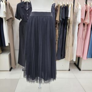 [온앤온]허리밴딩 샤 스커트 NJW4as8320