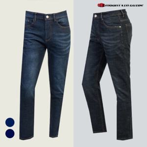 쟌피엘 겨울 작업복 스판팬츠 남성기모일자청바지 JPM-P2204-413