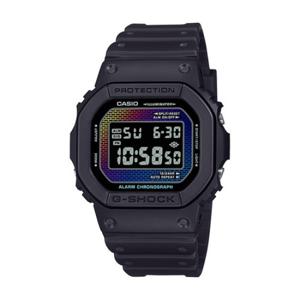 [지샥]DW-5600RW-1DR LDJ  스퀘어 전자시계 Rainbow Brick Wall