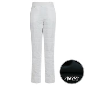 샵앤) 여성 기모 패딩 밴딩 슬랙스 팬츠 VS-WPT-20113-아이보리