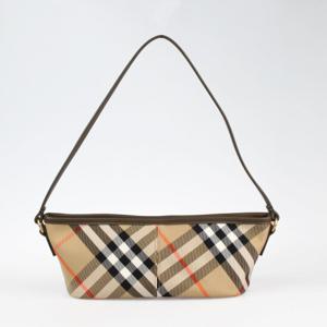 [BURBERRY] 바게트 펄스 코튼 숄더백 8095296