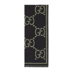 구찌 체크 GG 울 스카프 660025 4G386 10