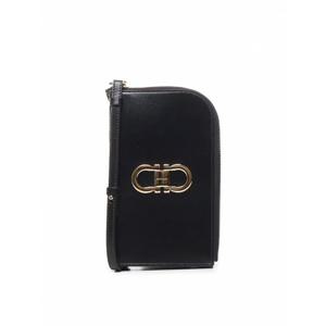[SALVATORE FERRAGAMO] 여성 클러치 스몰 간치니 파우치 220628770806001 블랙 /8