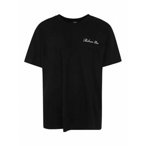 [BALMAIN] 남성 티셔츠 시그니처 자수 bulky 핏 CH1EG010BC68EAB 블랙 /8