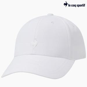 [르꼬끄] 공용 로고 포인트 스포츠 볼캡 QQ123ACP14_WHT