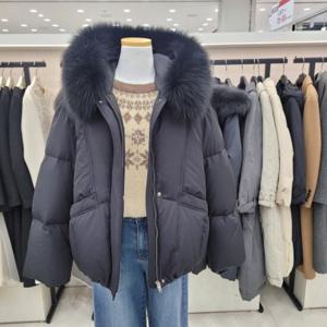 [온앤온]사가폭스퍼 구스 루즈핏 패딩njp4wmb060