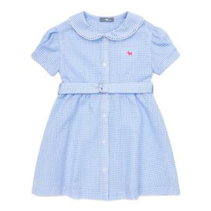 [블루독베이비]BL)깅엄체크미디드레스 45319-400-02