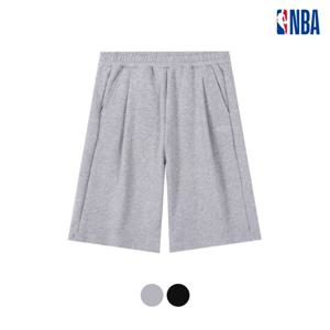 [엔비에이]공용 데일리 오버핏 원턱 버뮤다 반바지 N252TP021P