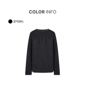 [올리비아하슬러(여성)]우븐장식티블라우스 ESBL204