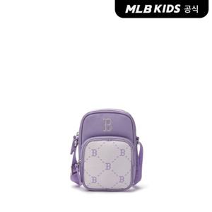 [MLB키즈 공식] 25N 다이아 모노그램 미니크로스백 BOS (L.Lavender) 7ACRMD25N-4