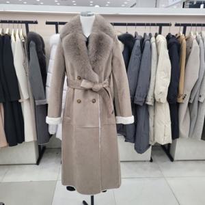 [온앤온]폭스퍼 스웨이드 에코무스탕njm4whq0501