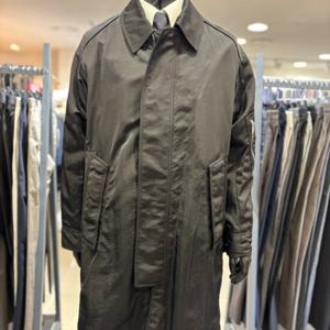 [레노마 옴므]S/S 간절기 블랙 오버핏 스트링 롱야상 PIMBH08
