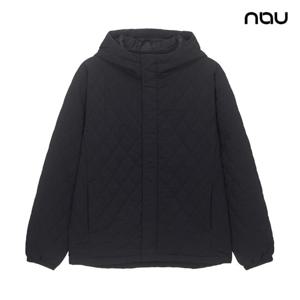 [나우] 블랙 U 코지경량패딩후드 자켓 2 1NUPDW4901BK