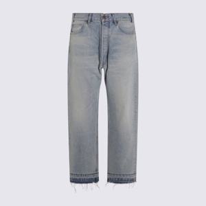 셀린느 스트레이트 라이트 워시 디스트레스 헴 진 2N785789D 08