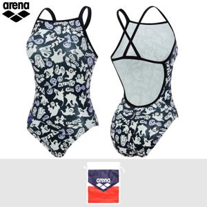 [아레나] 여성) 고스트 빌리지 원피스 싱글 크로스 스트랩백 A5SL1LO03BLK