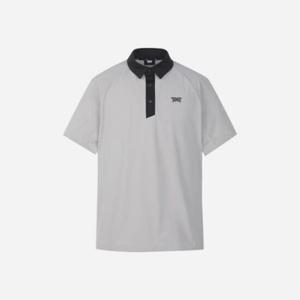 PXG골프긴팔 TQK PIMPM2227-05 남성 여름 로고 포인트 카라 반팔 티셔츠