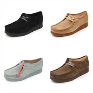 CLAOXC3635W 클락스 여성 왈라비 Wallabee EVOsh 스웨이드 스니커즈 4color