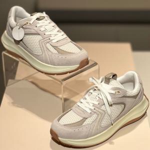 핏플랍 25S/S F-모드 매쉬 여성 플랫폼 스니커즈 FFSO5E057WT 화이트