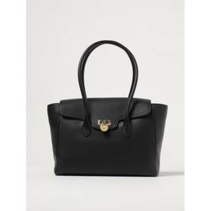 [LAUREN RALPH LAUREN] 여성 토트 백 핸드백 431966862 001 블랙 /6