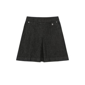 [르샵]l1f22dsk020u맞주름 미니 데님 스커트