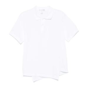 꼼데가르송 화이트 폴로 반팔 티셔츠 FOT017S25 WHITE