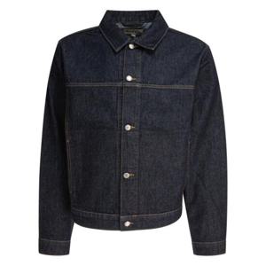 스투시 남성 블루 데님 자켓 1157810737 RINSED INDIGO