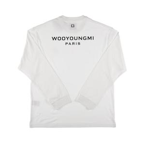 우영미 W243TS17 712W 백 로고 남성 긴팔티