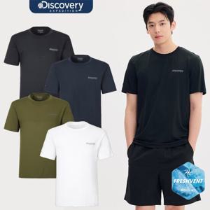 디스커버리 25SS 여름신상 프레시벤트 남성 벤프 반팔티셔츠 DMRS65053