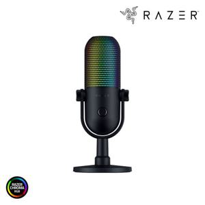 레이저코리아 Seiren V3 Chroma Black 세이렌 V3 크로마 블랙 RGB 스트리밍 콘덴서 USB 마이크