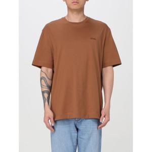에르메네질도제냐 반팔 티셔츠 F765UF360A9 N05 Camel