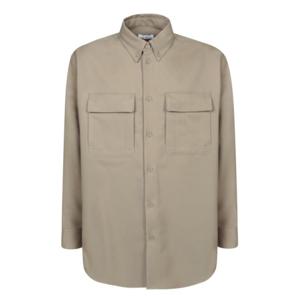 오프화이트 셔츠 OMES005F23 FAB003 6161 Beige