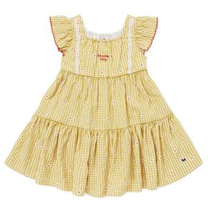 [블루독베이비]깅엄체크 셔링미디드레스 45314-400-03