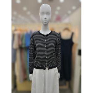 [플라스틱아일랜드]스트라이프 니트 가디건 PR7XB006