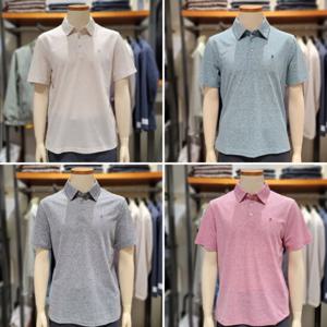[올젠] 25 S/S 여름 남성 린넨혼방 솔리드 카라티셔츠 (4컬러) ZPF2TT1501