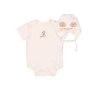 [오가닉맘]크림워니면모달반소바디수트(MKMLQS07)