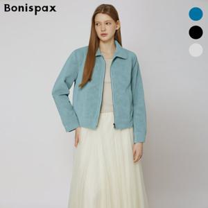 [보니스팍스] 싱글카라 집업 스웨이드 자켓 (XP2JK002M0)