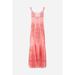 ETRO Paisley print cotton and silk long dress WRHA0030AK758X0872