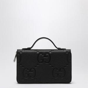 GUCCI Black document holder in Jumbo GG 751760AABY0/Q_GUC-1000
