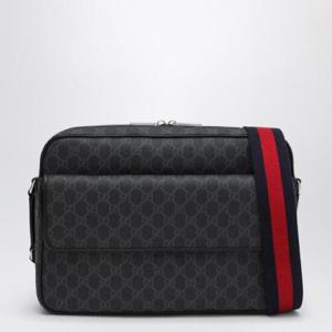 GUCCI 블랙 GG 슈프림 패브릭 숄더백 822071FADJA/Q_GUC-1042
