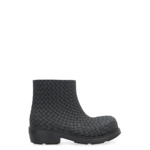 BOTTEGA VENETA 파이어맨 러버 앵클 부츠 1235699
