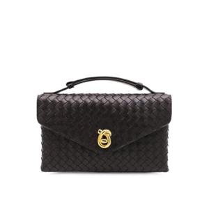 BOTTEGA VENETA 놋 LOCK 인트레치아토 레더 토트백 1965933