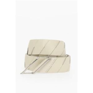 BOTTEGA VENETA 우븐 버클 레더 벨트 1190929