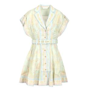 짐머만 ACACIA 린넨 셔츠 원피스 1865500