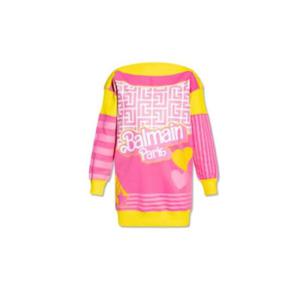 발망 BARBIE 모노그램 로고 보트넥 원피스 1786278