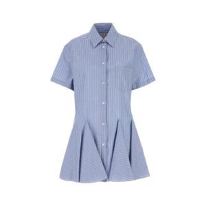 마르니 스트라이프 셔츠 미니 원피스 1957762