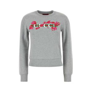 구찌 후드 티셔츠 785636XJGSZ 1230 Grey