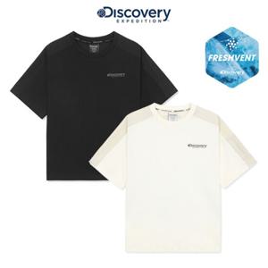 [디스커버리키즈US] (DKRS81053) 키즈 프레시벤트 사이드라인 하이브리드 반팔티셔츠